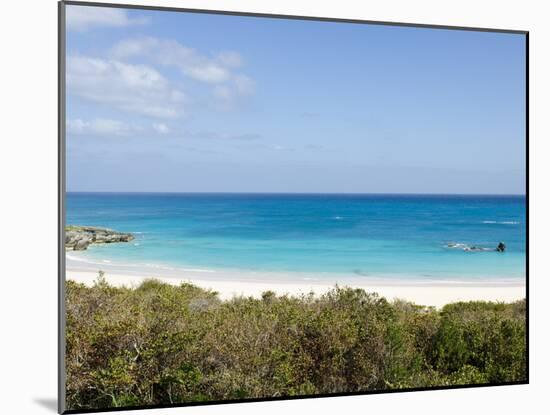 Horseshoe Bay Beach, Bermuda, Central America-Michael DeFreitas-Mounted Photographic Print