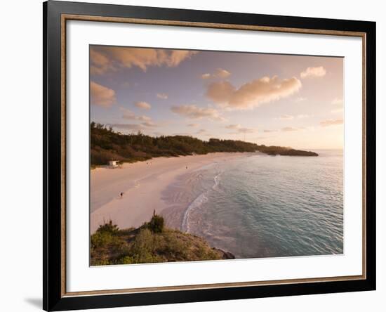 Horseshoe Bay Beach, Bermuda, Central America-Michael DeFreitas-Framed Photographic Print