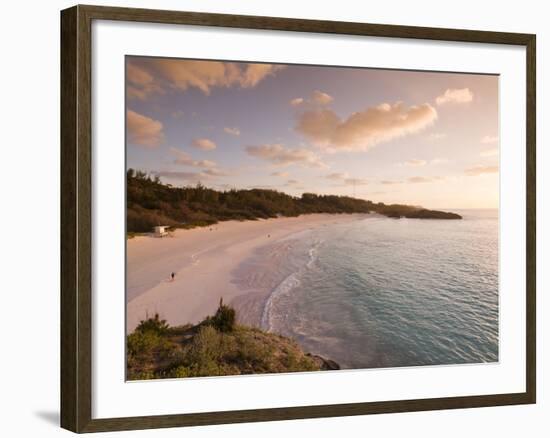 Horseshoe Bay Beach, Bermuda, Central America-Michael DeFreitas-Framed Photographic Print