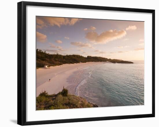 Horseshoe Bay Beach, Bermuda, Central America-Michael DeFreitas-Framed Photographic Print