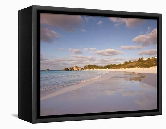 Horseshoe Bay Beach, Bermuda, Central America-Michael DeFreitas-Framed Premier Image Canvas