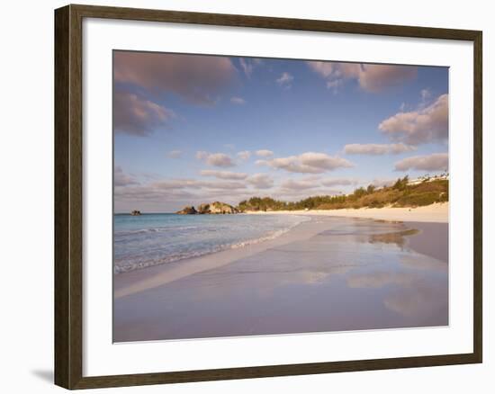 Horseshoe Bay Beach, Bermuda, Central America-Michael DeFreitas-Framed Photographic Print