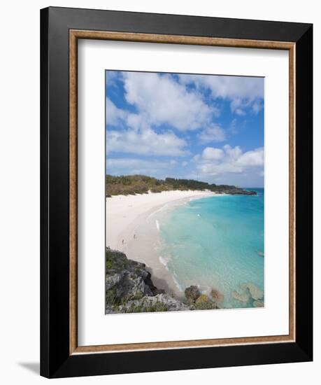 Horseshoe Bay Beach, Bermuda, Central America-Michael DeFreitas-Framed Photographic Print