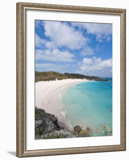 Horseshoe Bay Beach, Bermuda, Central America-Michael DeFreitas-Framed Photographic Print