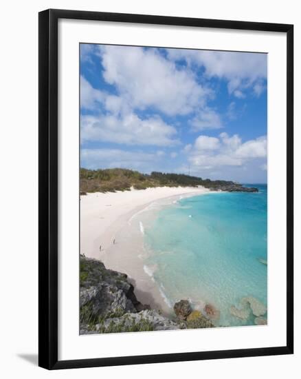 Horseshoe Bay Beach, Bermuda, Central America-Michael DeFreitas-Framed Photographic Print