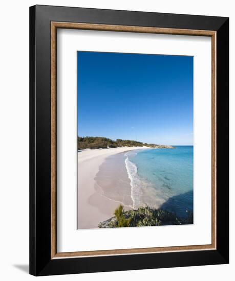 Horseshoe Bay Beach, Bermuda, Central America-Michael DeFreitas-Framed Photographic Print