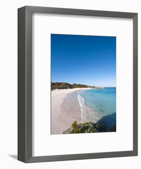 Horseshoe Bay Beach, Bermuda, Central America-Michael DeFreitas-Framed Photographic Print