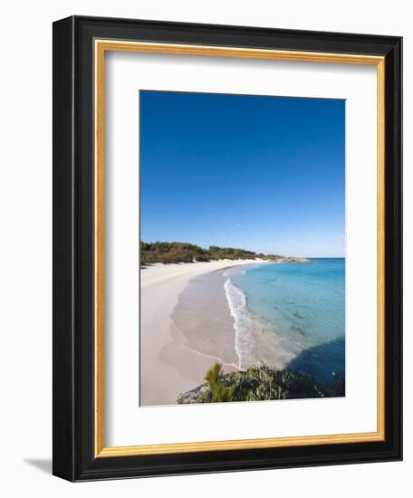 Horseshoe Bay Beach, Bermuda, Central America-Michael DeFreitas-Framed Photographic Print