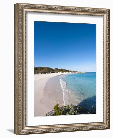 Horseshoe Bay Beach, Bermuda, Central America-Michael DeFreitas-Framed Photographic Print