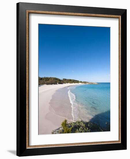 Horseshoe Bay Beach, Bermuda, Central America-Michael DeFreitas-Framed Photographic Print