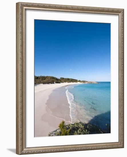 Horseshoe Bay Beach, Bermuda, Central America-Michael DeFreitas-Framed Photographic Print