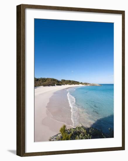 Horseshoe Bay Beach, Bermuda, Central America-Michael DeFreitas-Framed Photographic Print