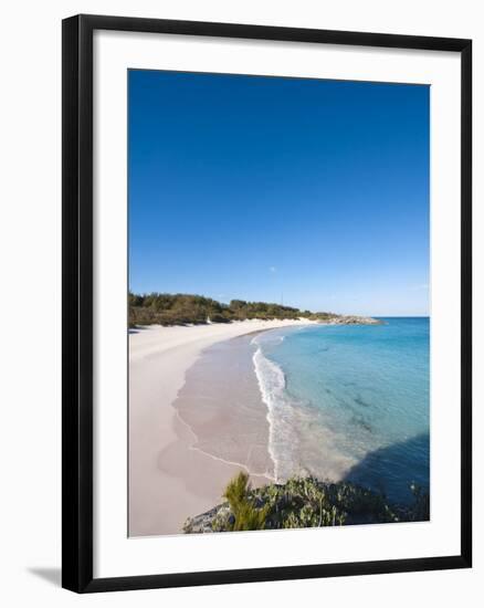 Horseshoe Bay Beach, Bermuda, Central America-Michael DeFreitas-Framed Photographic Print