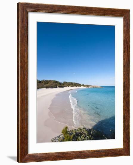 Horseshoe Bay Beach, Bermuda, Central America-Michael DeFreitas-Framed Photographic Print