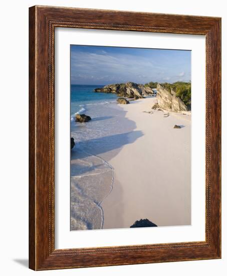 Horseshoe Bay, South Coast Beaches, Southampton Parish, Bermuda-Gavin Hellier-Framed Photographic Print