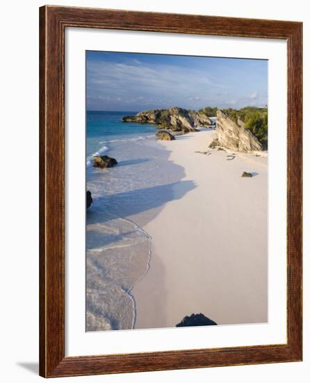 Horseshoe Bay, South Coast Beaches, Southampton Parish, Bermuda-Gavin Hellier-Framed Photographic Print