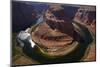 Horseshoe Bend, 1000 Ft. Drop to Colorado River-David Wall-Mounted Photographic Print