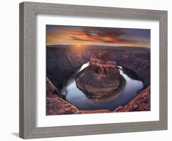 Horseshoe Bend 2-Moises Levy-Framed Photographic Print