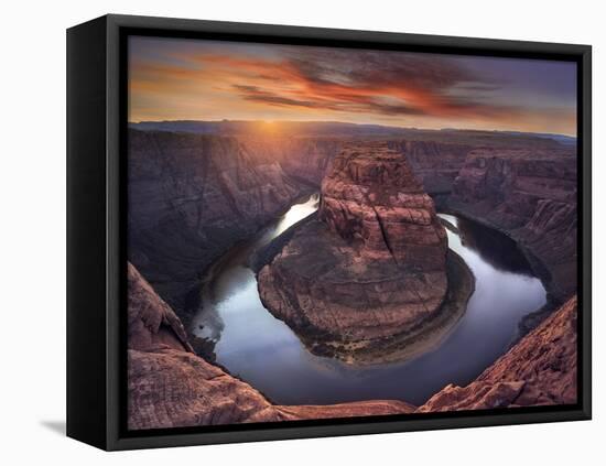 Horseshoe Bend 2-Moises Levy-Framed Premier Image Canvas