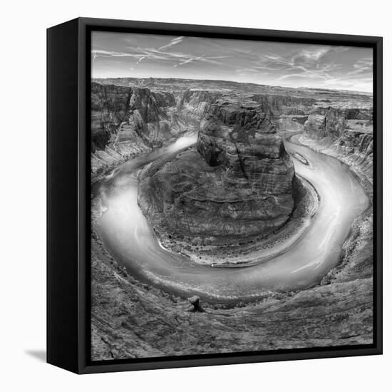 Horseshoe Bend BW 2 of 3-Moises Levy-Framed Premier Image Canvas