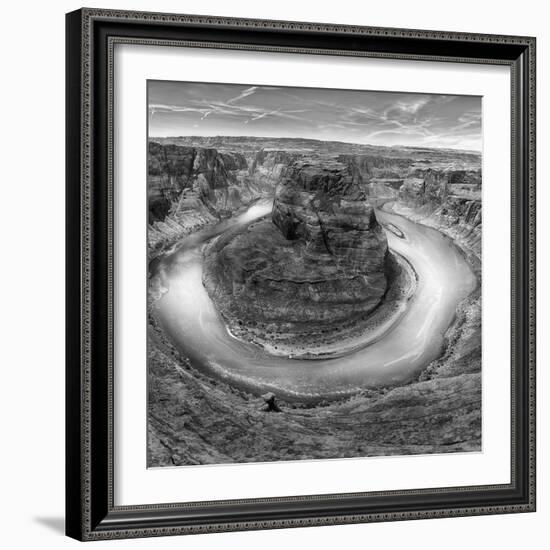 Horseshoe Bend BW 2 of 3-Moises Levy-Framed Photographic Print