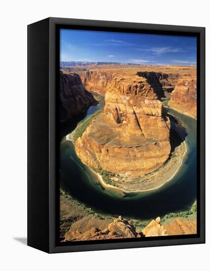 Horseshoe Bend, Colorado River, Arizona, USA-Gavin Hellier-Framed Premier Image Canvas