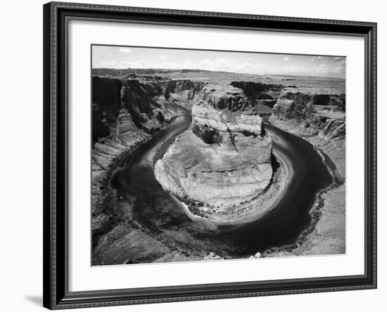 Horseshoe Bend, Colorado River, Glen Canyon National Recreation Area, Arizona, USA-Adam Jones-Framed Photographic Print