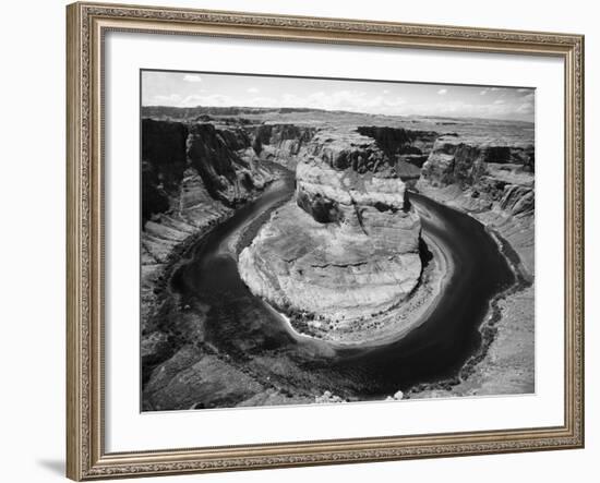 Horseshoe Bend, Colorado River, Glen Canyon National Recreation Area, Arizona, USA-Adam Jones-Framed Photographic Print