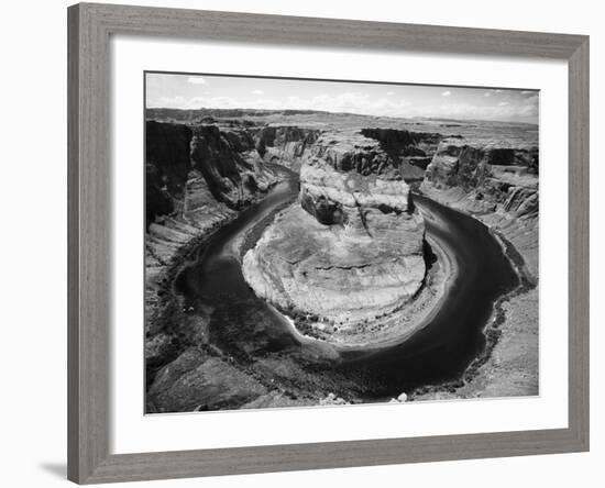 Horseshoe Bend, Colorado River, Glen Canyon National Recreation Area, Arizona, USA-Adam Jones-Framed Photographic Print