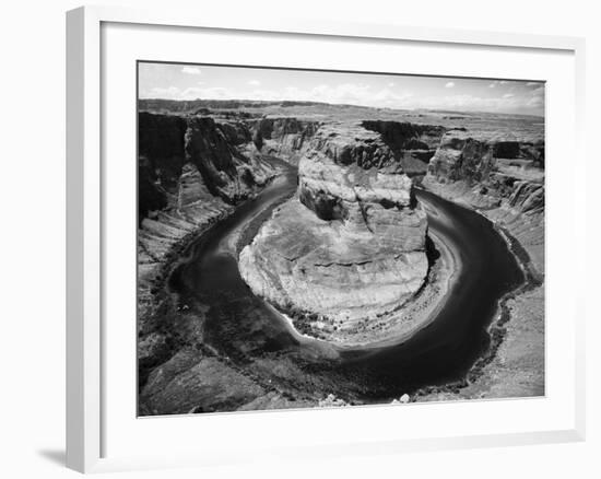 Horseshoe Bend, Colorado River, Glen Canyon National Recreation Area, Arizona, USA-Adam Jones-Framed Photographic Print