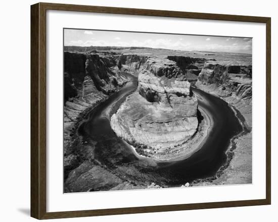 Horseshoe Bend, Colorado River, Glen Canyon National Recreation Area, Arizona, USA-Adam Jones-Framed Photographic Print