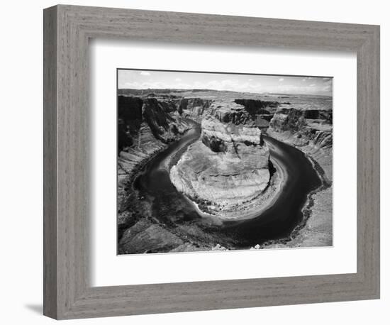 Horseshoe Bend, Colorado River, Glen Canyon National Recreation Area, Arizona, USA-Adam Jones-Framed Photographic Print