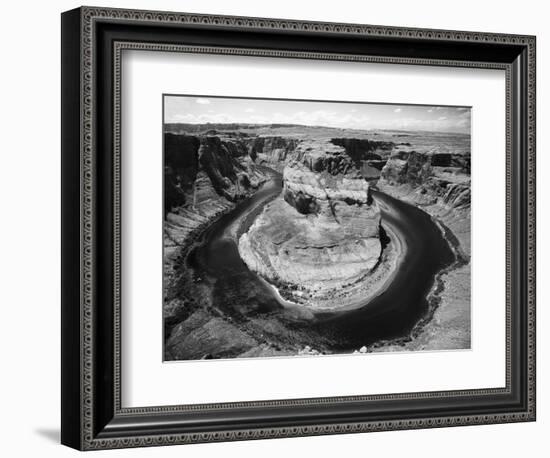 Horseshoe Bend, Colorado River, Glen Canyon National Recreation Area, Arizona, USA-Adam Jones-Framed Photographic Print