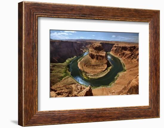 Horseshoe Bend, Marble Canyon, Colorado River, Arizona, USA-Charles Gurche-Framed Photographic Print