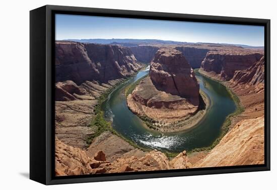 Horseshoe Bend on Colorado River-Paul Souders-Framed Premier Image Canvas