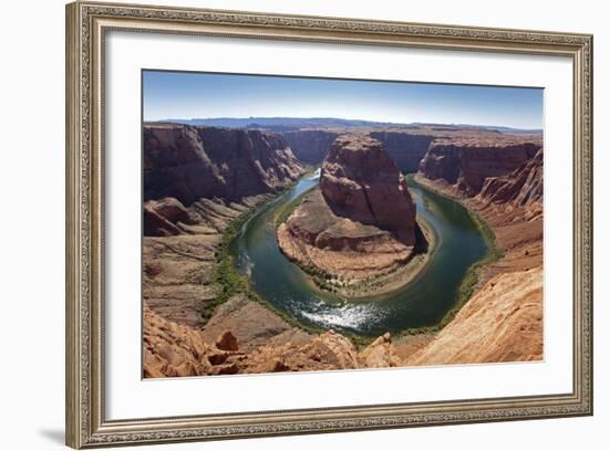 Horseshoe Bend on Colorado River-Paul Souders-Framed Photographic Print