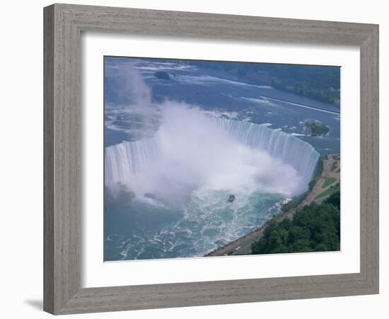 Horseshoe Falls, Niagara Falls, Niagara, Ontario, Canada, North America-Roy Rainford-Framed Photographic Print