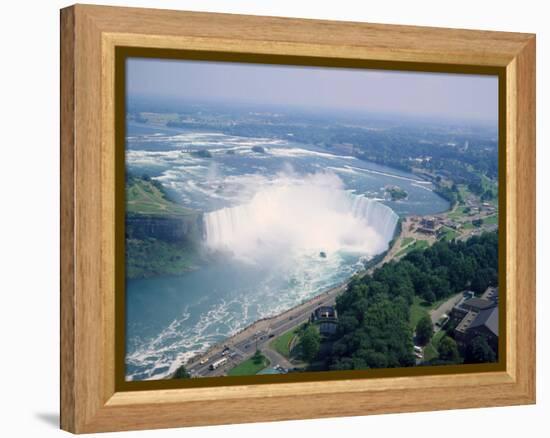 Horseshoe Falls, Niagara Falls, Ontario, Canada-Roy Rainford-Framed Premier Image Canvas