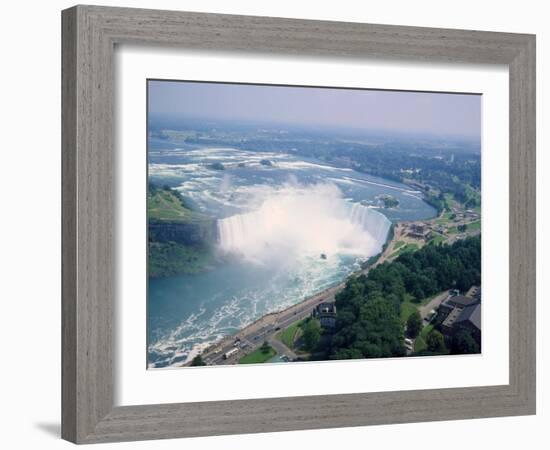 Horseshoe Falls, Niagara Falls, Ontario, Canada-Roy Rainford-Framed Photographic Print