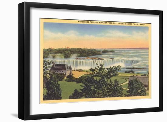 Horseshoe Falls, Niagara-null-Framed Art Print