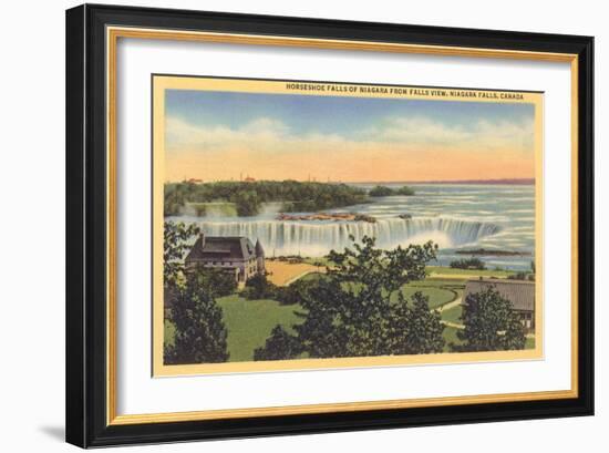 Horseshoe Falls, Niagara-null-Framed Art Print