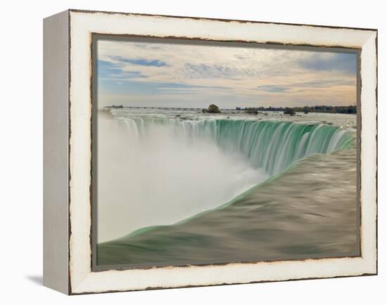 Horseshoe Falls Waterfall on the Niagara River, Niagara Falls, Ontario, Canada-Neale Clarke-Framed Premier Image Canvas