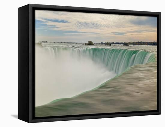 Horseshoe Falls Waterfall on the Niagara River, Niagara Falls, Ontario, Canada-Neale Clarke-Framed Premier Image Canvas