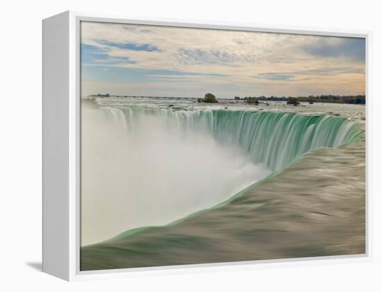 Horseshoe Falls Waterfall on the Niagara River, Niagara Falls, Ontario, Canada-Neale Clarke-Framed Premier Image Canvas