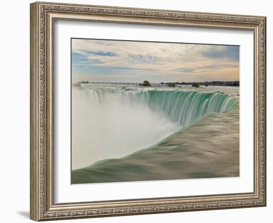 Horseshoe Falls Waterfall on the Niagara River, Niagara Falls, Ontario, Canada-Neale Clarke-Framed Photographic Print