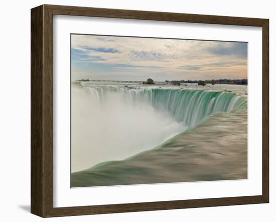 Horseshoe Falls Waterfall on the Niagara River, Niagara Falls, Ontario, Canada-Neale Clarke-Framed Photographic Print