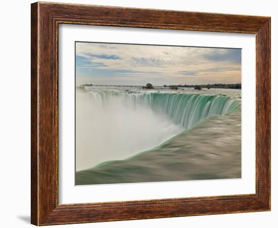 Horseshoe Falls Waterfall on the Niagara River, Niagara Falls, Ontario, Canada-Neale Clarke-Framed Photographic Print