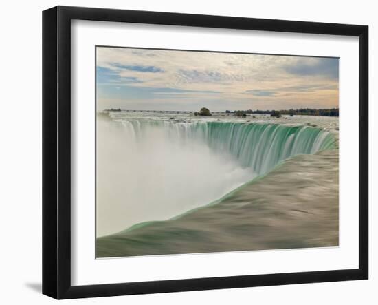 Horseshoe Falls Waterfall on the Niagara River, Niagara Falls, Ontario, Canada-Neale Clarke-Framed Photographic Print
