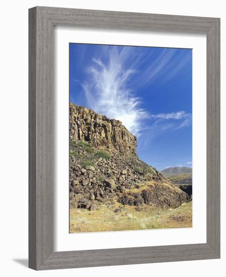 Horsethief Butte, Washington, USA-Janis Miglavs-Framed Photographic Print