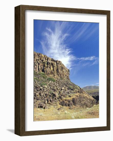 Horsethief Butte, Washington, USA-Janis Miglavs-Framed Photographic Print